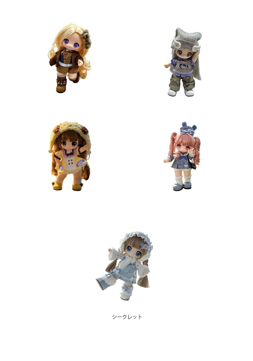 Wan Le Xun Chao WALOSEEK Honeini Today is a Little Cute Series Trading Dolls (Single Item) รูปภาพ 2