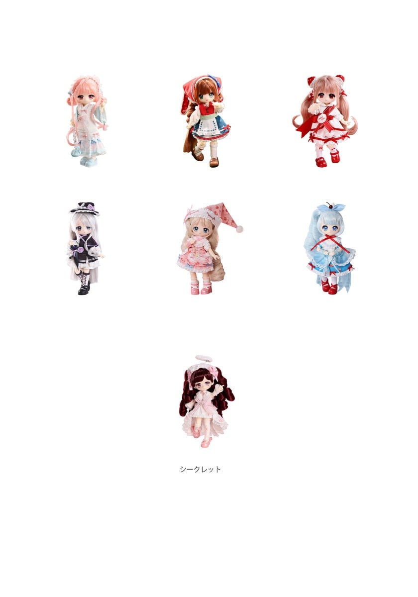 Wan Le Xun Chao WALOSEEK NAGI Visits Fairy Tale Town Series Trading Dolls (Single Item) Bild 2