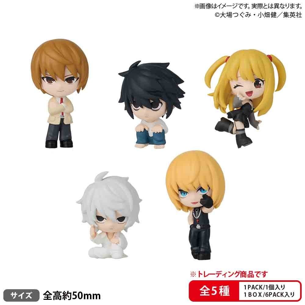 Bushiroad Creative BUSHIROAD THE BOX DEATH NOTE Collection Figure RICH (Set of 6) รูปภาพ 2