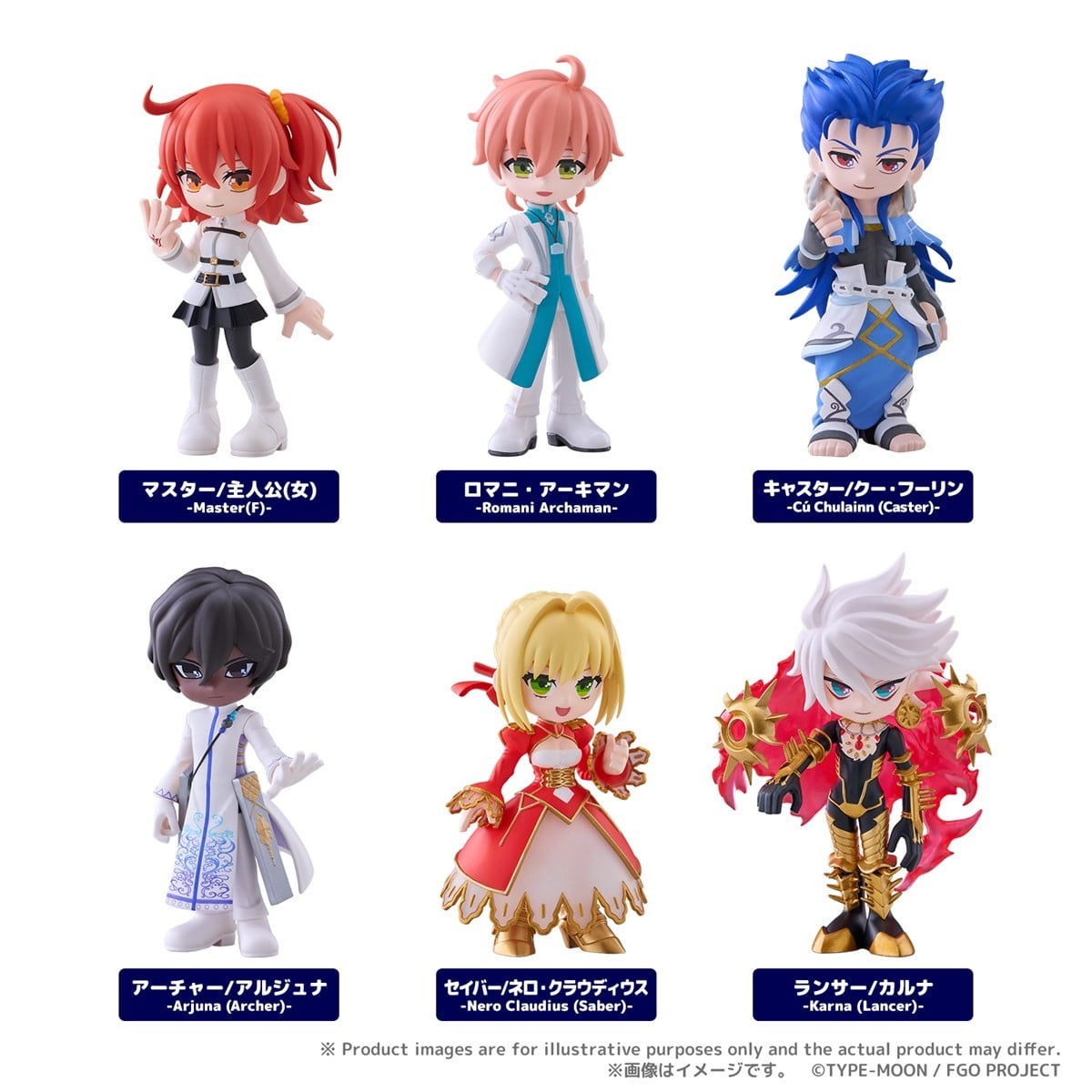 Bushiroad Creative PalVerse Fate/Grand Order vol.2 (Set of 6) (Figure) 图片 2