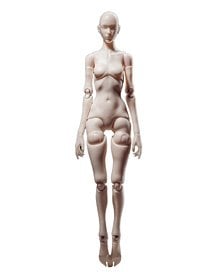 JPT Design JPT Design 1/6 Female Action Figure Body ITX-01 Pink &amp; White Bild 1