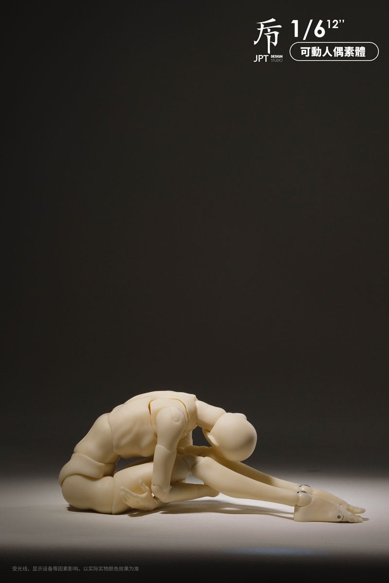 JPT Design JPT Design 1/6 Male Action Figure Body ATX-01 Pale Yellow รูปภาพ 8