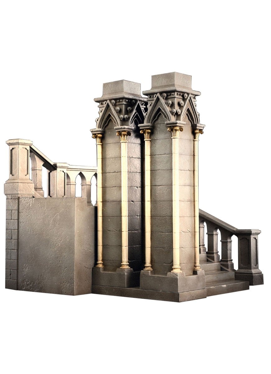 MMM Toys MMM Toys 1/12 Gothic Cathedral Staircase Diorama รูปภาพ 2
