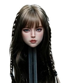BOBITOYS BOBITOYS 1/6 Face Sculpt Series: Clara - Head with Articulated Eyes (Brown Hair)