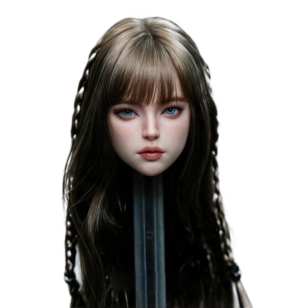 BOBITOYS BOBITOYS 1/6 Face Sculpt Series: Clara - Head with Articulated Eyes (Brown Hair) Bild 2