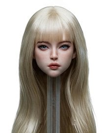 BOBITOYS BOBITOYS 1/6 Face Sculpt Series: Clara - Head with Articulated Eyes (Blonde Hair) Bild 1