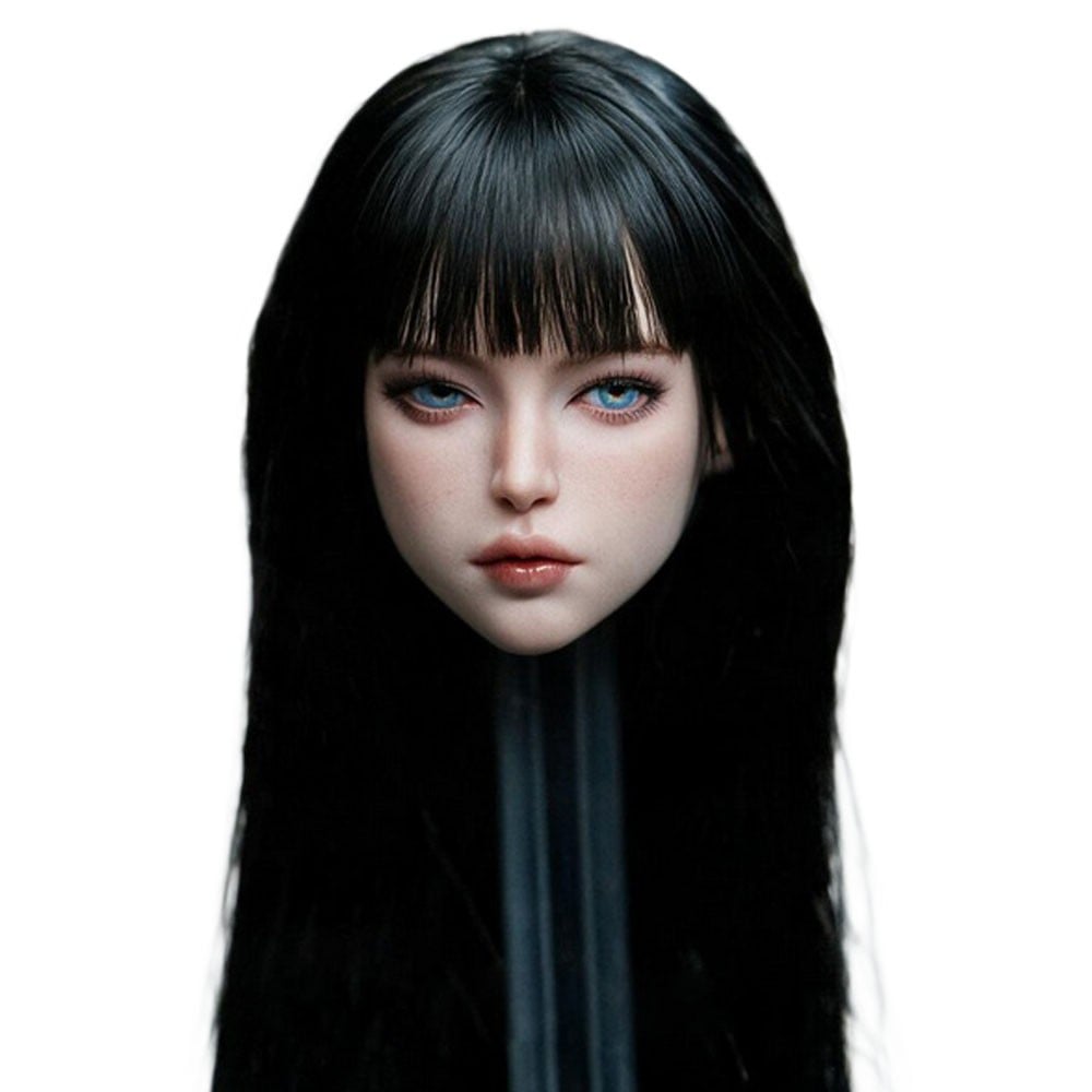 BOBITOYS BOBITOYS 1/6 Face Sculpt Series: Clara - Head with Articulated Eyes (Black Hair) Bild 2