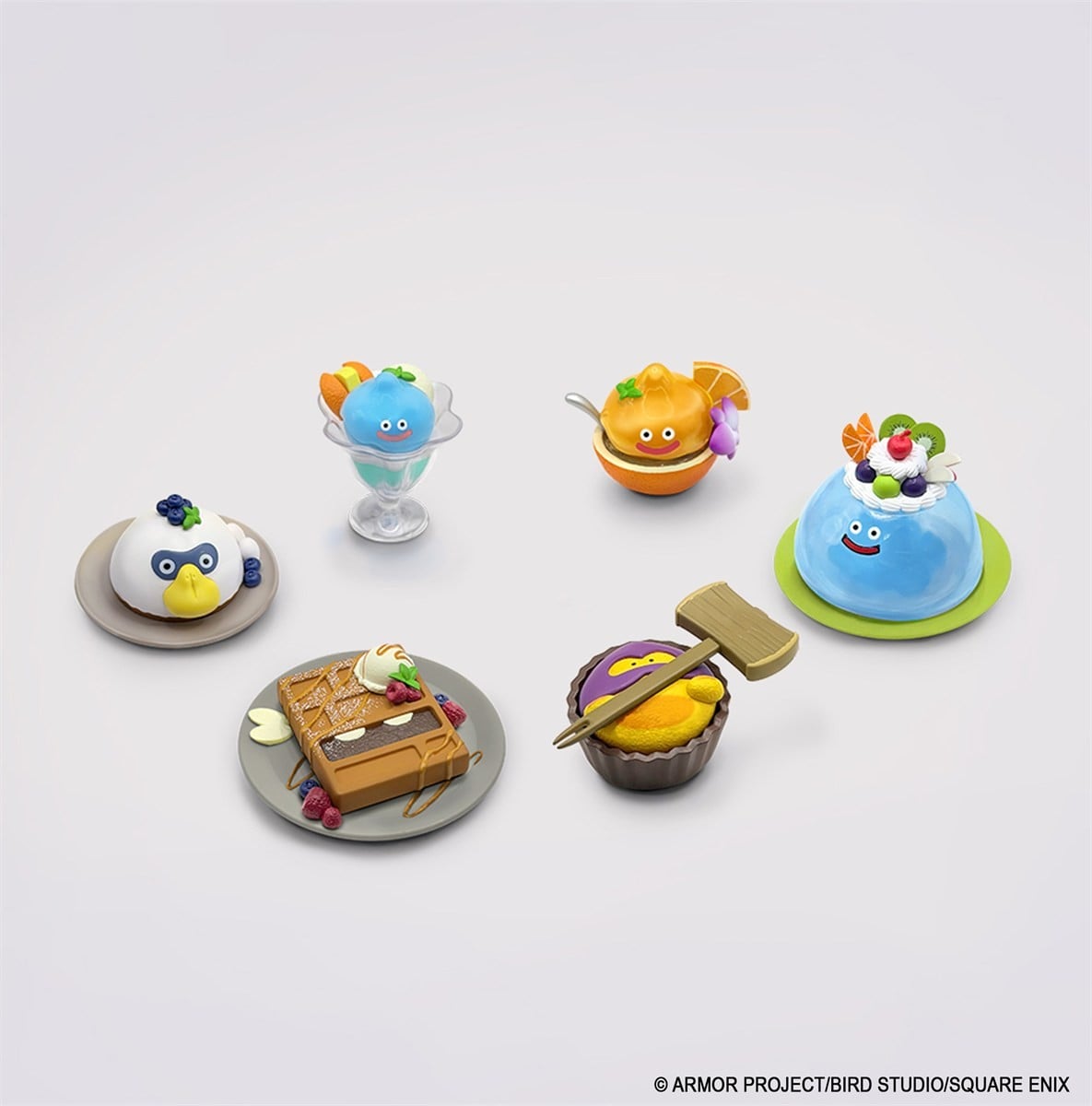 Square Enix 드래곤 퀘스트 미니어처 스위츠 피규어 컬렉션 슬라임 카페 (전6종) 이미지 2