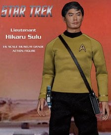 EXO-6 Hyper Realistic Action Figure Star Trek Ensign Hikaru Sulu