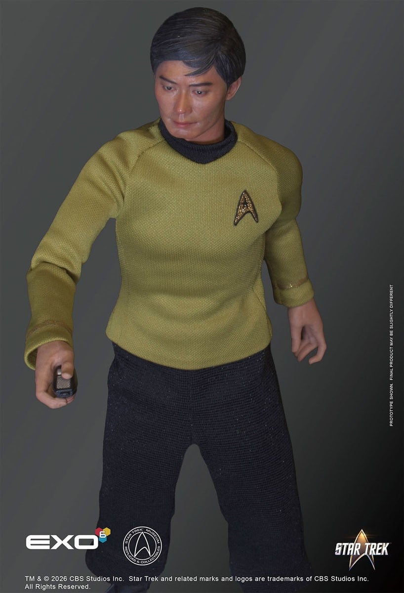 EXO-6 Hyper Realistic Action Figure Star Trek Ensign Hikaru Sulu รูปภาพ 8