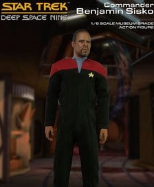 EXO-6 Hyper Realistic Action Figure Star Trek Deep Space Nine Captain Benjamin Sisko (Early DS9 Version)