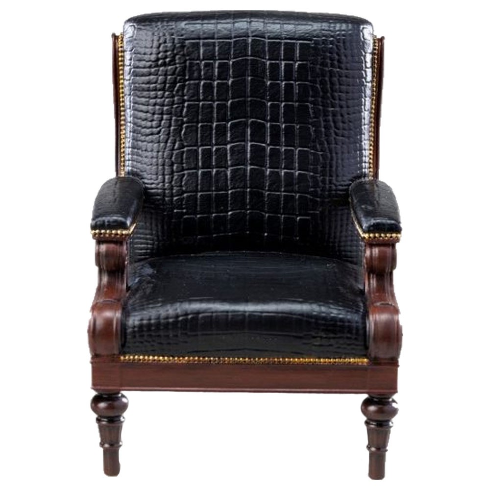 MMM Toys MMM Toys 1/12 Black Croc Gentleman Armchair Bild 2