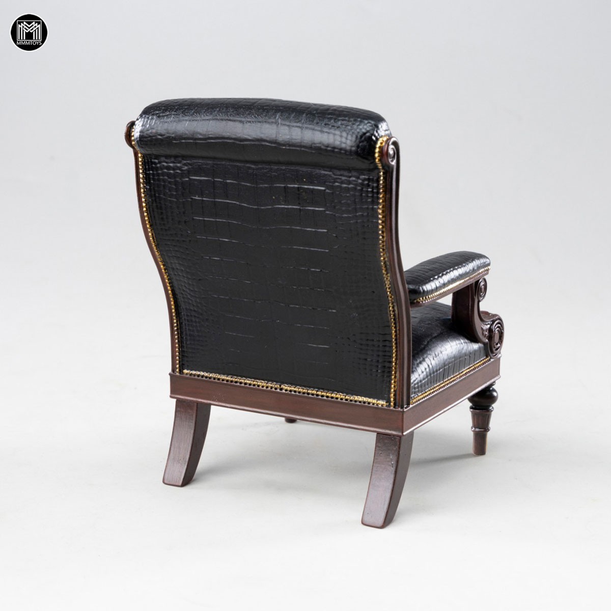 MMM Toys MMM Toys 1/12 Black Croc Gentleman Armchair Bild 3
