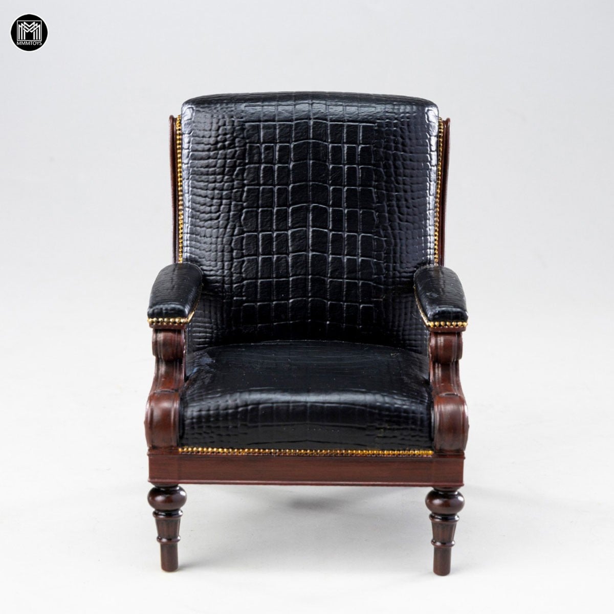 MMM Toys MMM Toys 1/12 Black Croc Gentleman Armchair Bild 4