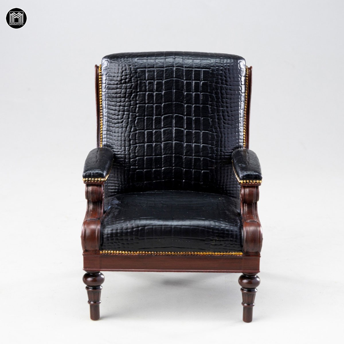 MMM Toys MMM Toys 1/12 Black Croc Gentleman Armchair Bild 7