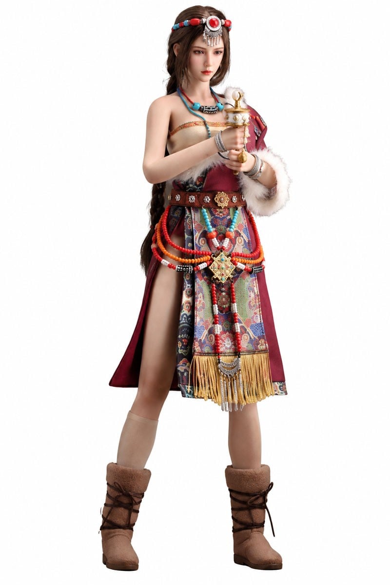 TB League TB League 1/6 56 Ethnic Groups Series: Tibetan - Gelsang imagen 2