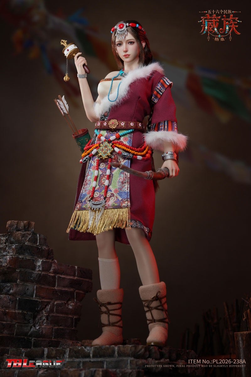 TB League TB League 1/6 56 Ethnic Groups Series: Tibetan - Gelsang imagen 3