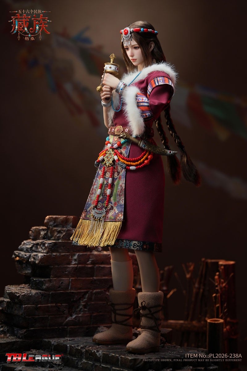 TB League TB League 1/6 56 Ethnic Groups Series: Tibetan - Gelsang imagen 4