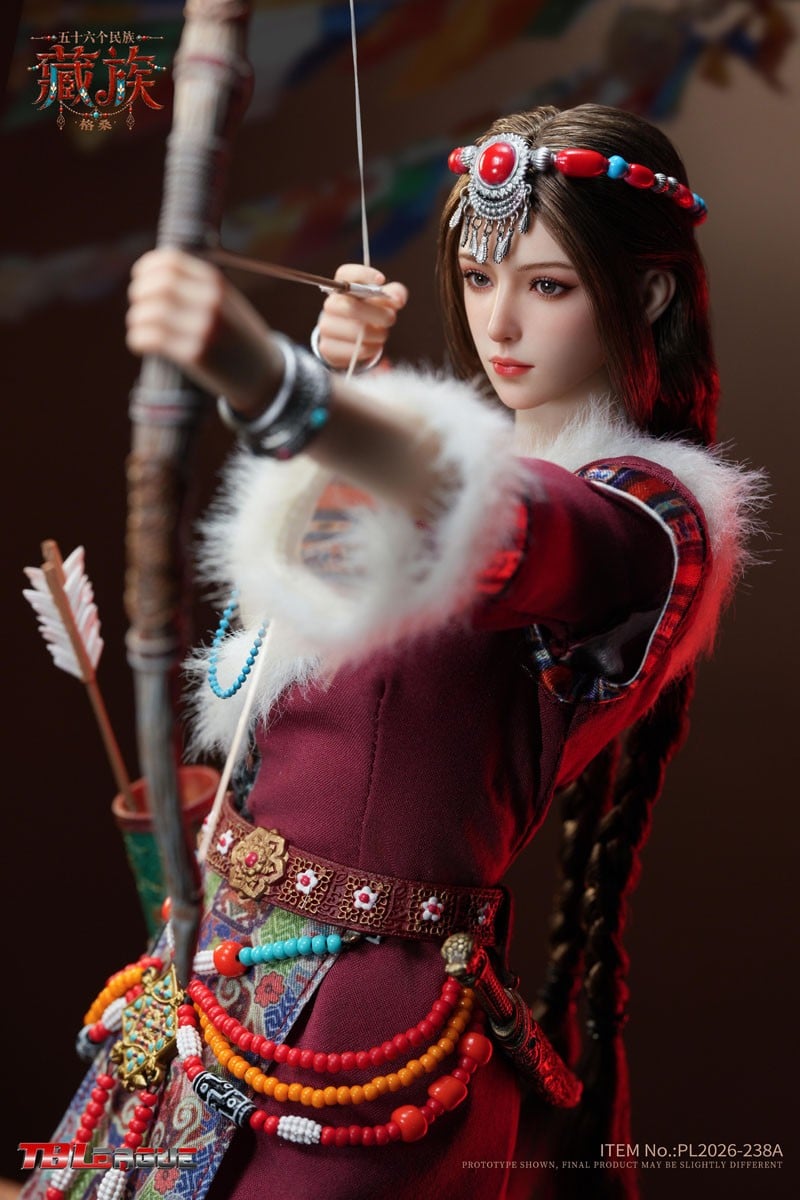 TB League TB League 1/6 56 Ethnic Groups Series: Tibetan - Gelsang imagen 6