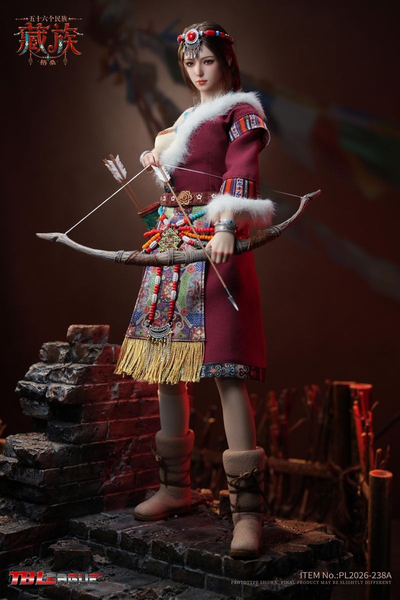 TB League TB League 1/6 56 Ethnic Groups Series: Tibetan - Gelsang imagen 8
