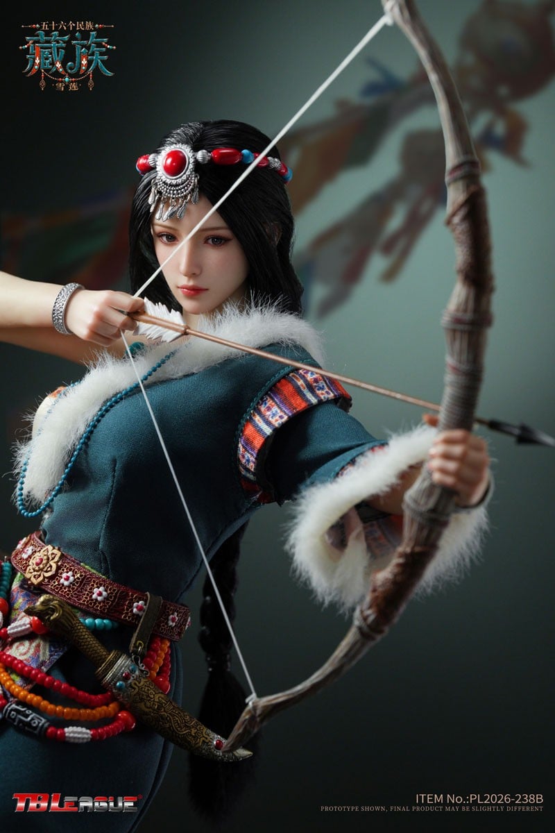TB League TB League 1/6 56 Ethnic Groups Series: Tibetan - Shuerien imagen 4