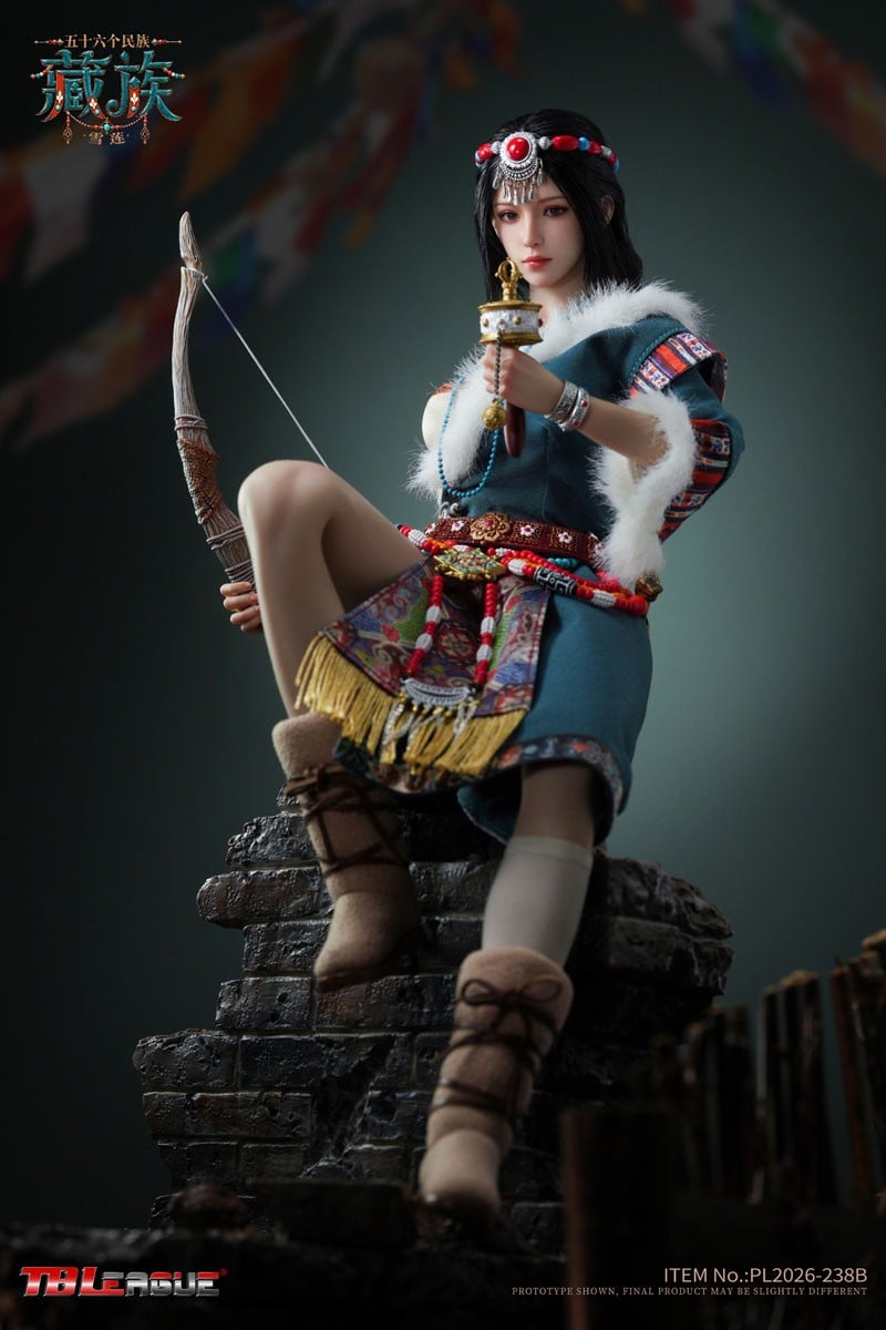 TB League TB League 1/6 56 Ethnic Groups Series: Tibetan - Shuerien imagen 6