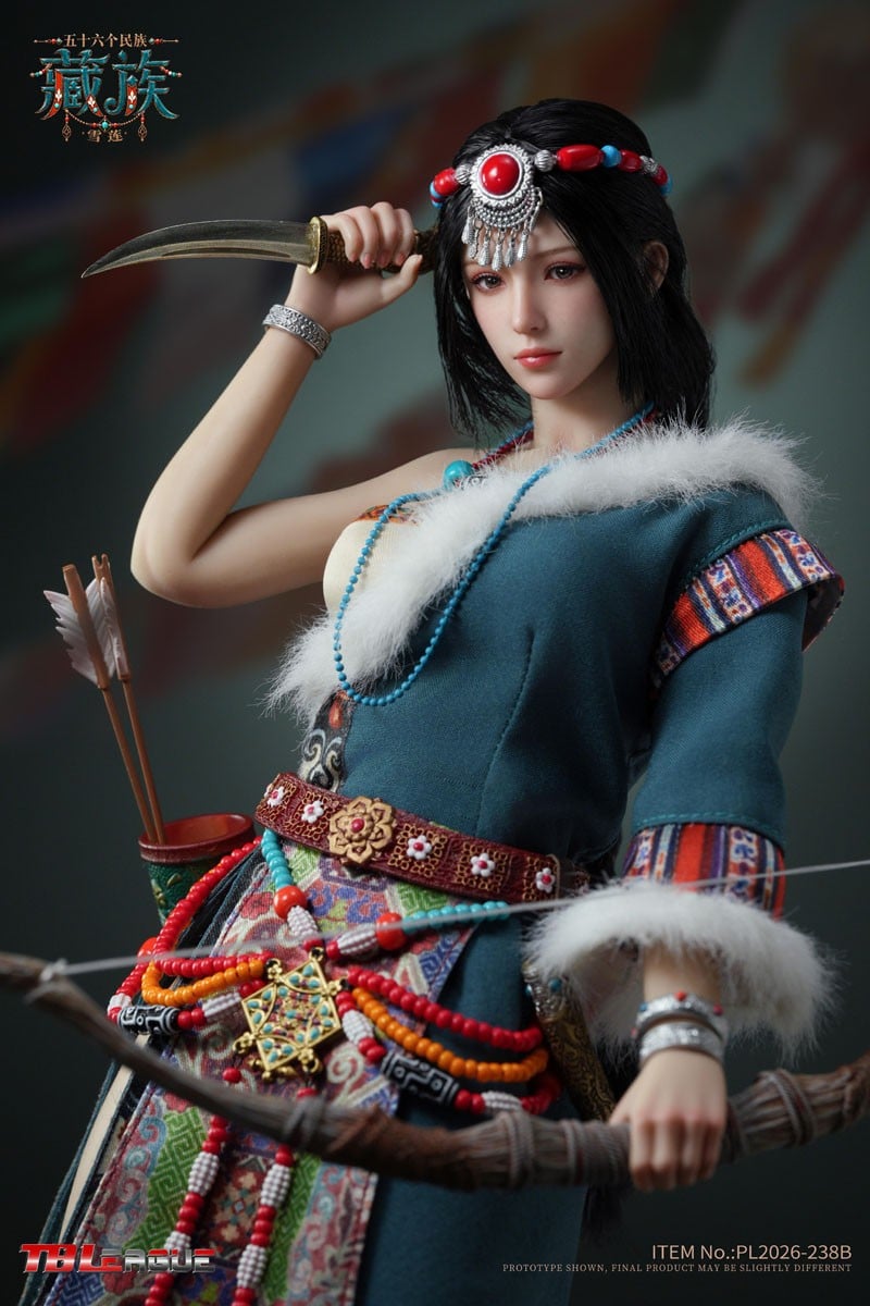 TB League TB League 1/6 56 Ethnic Groups Series: Tibetan - Shuerien imagen 7