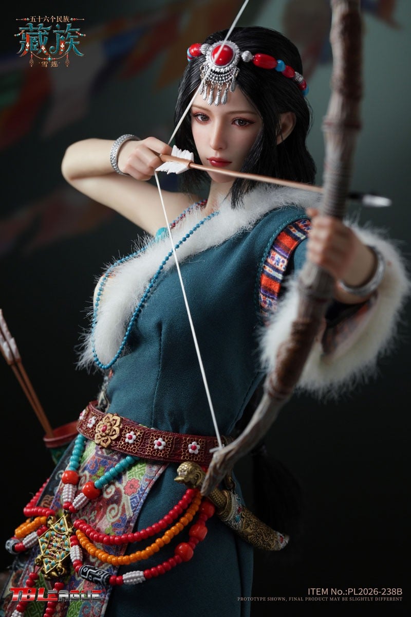 TB League TB League 1/6 56 Ethnic Groups Series: Tibetan - Shuerien imagen 8