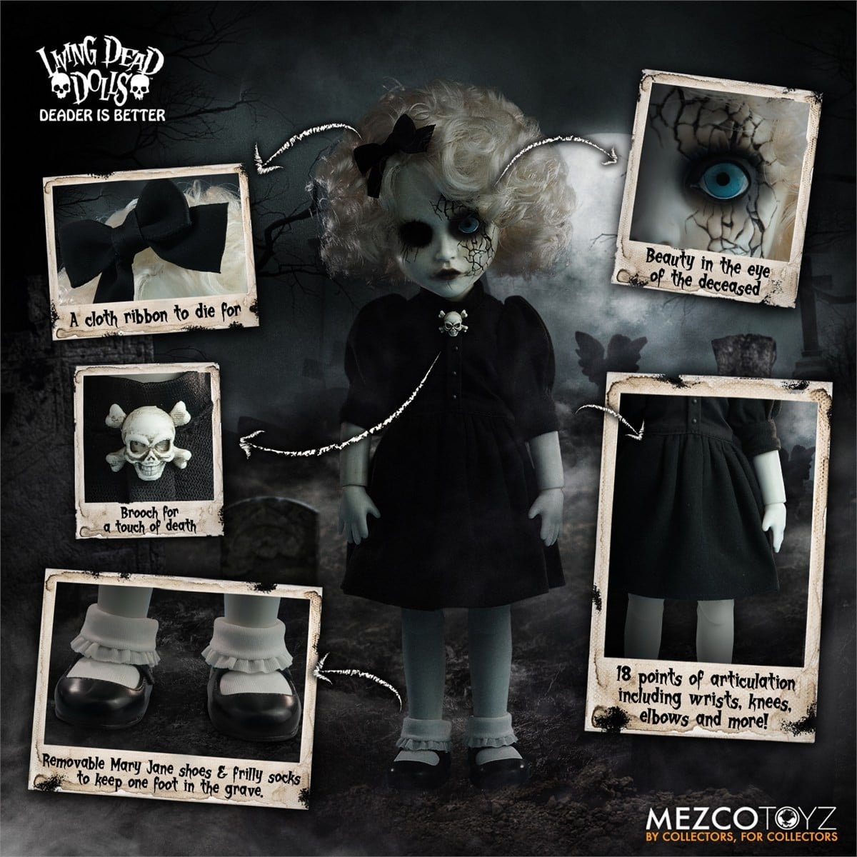 Mezco Living Dead Dolls RotsAnne imagen 4