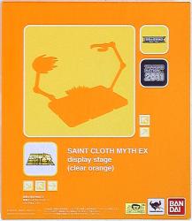Bandai Saint Seiya Myth Cloth EX Exclusive Display Stage Clear Orange ver Tamashi Nation Limited