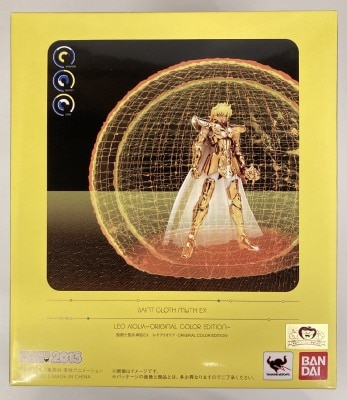 Bandai Saint Seiya Myth Cloth EX Leo aiolia Original Color Edition Tamashii Tamashi Nation Web Limited edition
