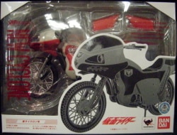 バンダイ SHF 仮面ライダー 新サイクロン号