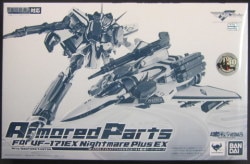 Bandai DX Chogokin/Macross F Sayonara no Tsubasa VF171EX Nightmare Plus EX Armored Parts image 1