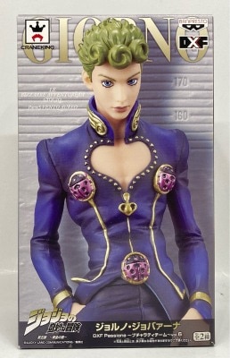 Banpresto Buccellati Team 6 DX Figure Passione JoJo's Bizarre Adventure 6 Giorno (Blue Suit)
