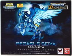 Bandai Saint Seiya Myth Cloth Masami Kurumada pagasus Seiya God Cloth 10th Anniversary Edition