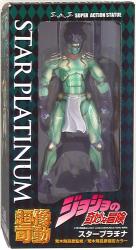 Medicos Super Action Statue Jojo Part 3 Stars Platinum imagen 1