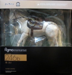 Max Factory Figma 246b Horse (White) รูปภาพ 1