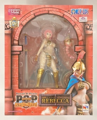 MegaHouse POP Sailing Again One Piece gladiators Rebecca รูปภาพ 1