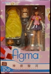 Max Factory figma Bakemonogatari Suruga Ganbaru (unopened, Damage on box) gambar 1