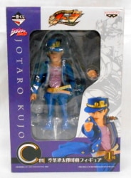 Ichiban Kuji JoJo Part 1-3 C Prize Jotaro Articulated Figure Blue Outfit image 1