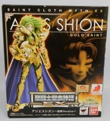 Bandai Saint Seiya Myth Cloth EX Aries Shion Holy War ver. gambar 1