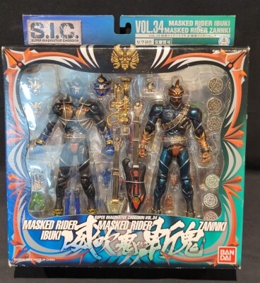 Bandai SIC Kamen Rider Hibiki Kamen Rider authority吹鬼and Kamen Rider Kioni SIC034 รูปภาพ 1