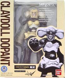 BANDAI S.H.Figuarts Kamen Rider double clay Doll dopant