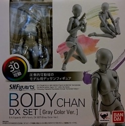 Bandai SH Figuarts body-chan DX SET Gray Color Ver image 1