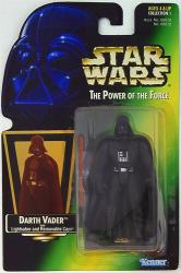 Hasbro Japan COLLECTION 1 DARTH VADER (Photo on backing cardboard/ Hologram sticker) 3.5 Inch