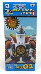 Banpresto mega World Collectable vol1 / ONE PIECE Franky Shogun 画像 1