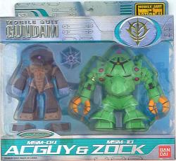 Bandai Mobile Suit (MS) in Action!! Acguy and Zogg
