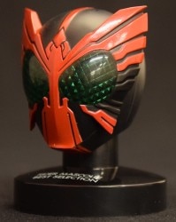 Bandai Kamen Rider Mask Collection Best Showdown Series 1 Kamen Rider OOO (O's)(Tatoba Combo) (Light-up base stand) 13 image 1