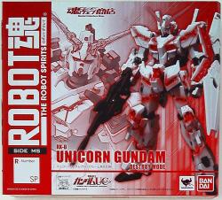 Bandai - The Robot Spirits Gundam Unicorn Unicorn Psycho Frame Light-Up Specification Gundam UC Limited Edition