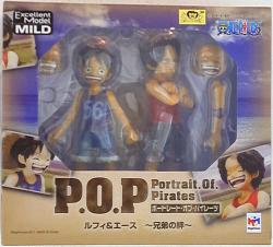 MegaHouse POP CB - EX / One Piece Luffy & Ace Brothers' Bond PVC